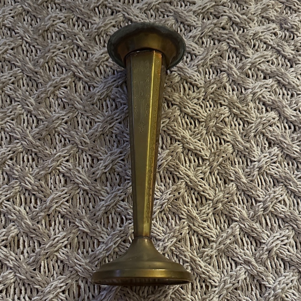 Vintage Brass Vase